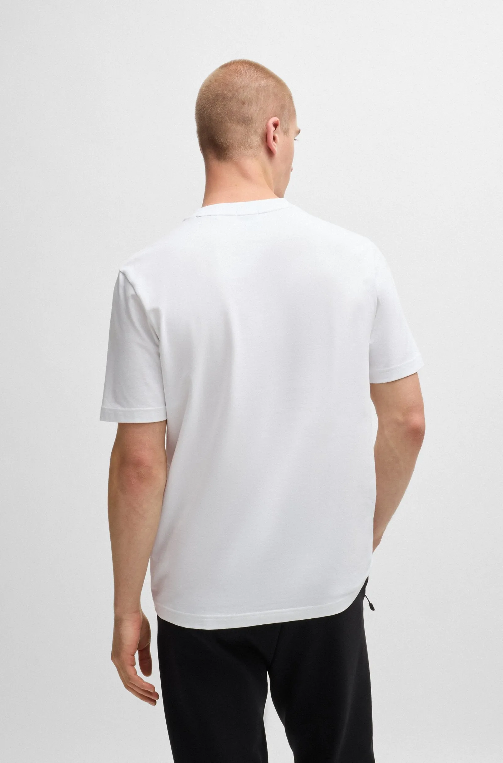 BOSS T-Shirts Regular Fit in Cotton Mix - TEE 3 10262779 01-50525224