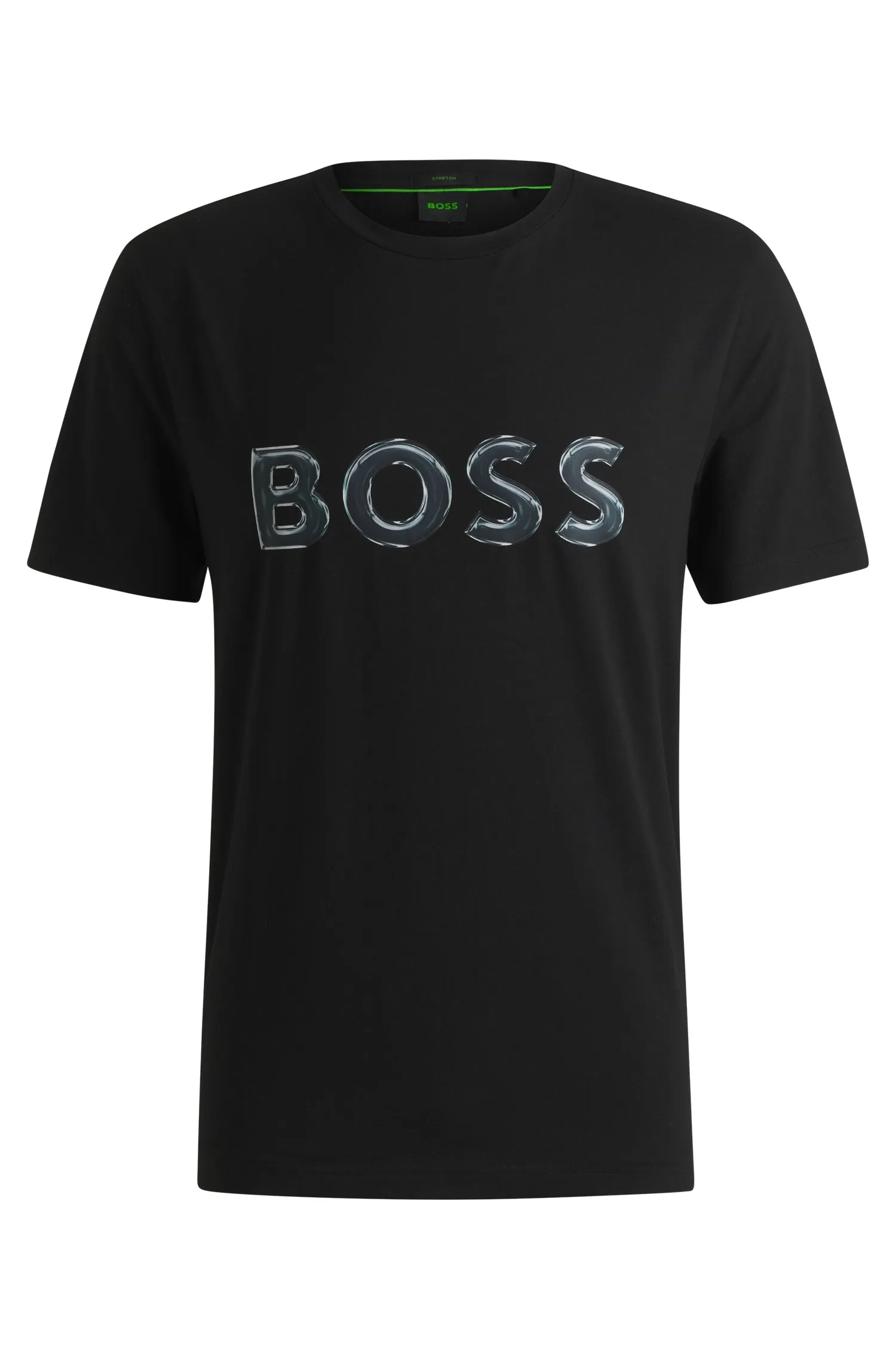 BOSS T-Shirts Regular Fit in Cotton Mix - TEE LOGO 10194355 01-50535273