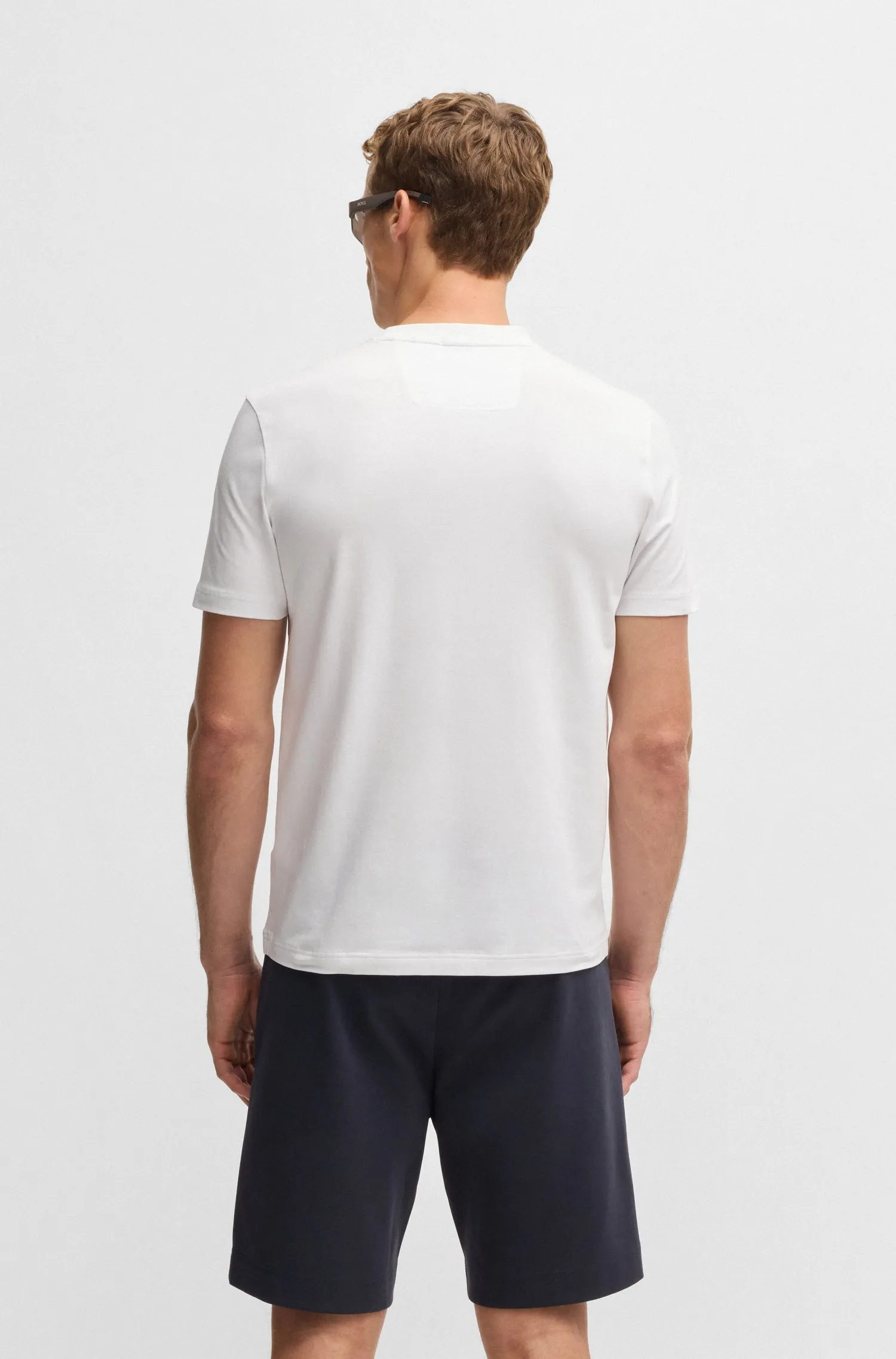 BOSS T-Shirts Regular Fit in Cotton Mix - TEE TL LOGO 10268875 01-50535170