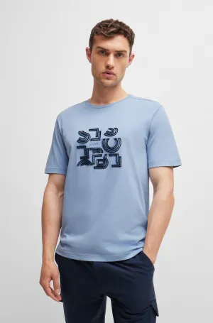 BOSS T-Shirts Regular Fit in Cotton - TEE 4 10247529 01-50519350