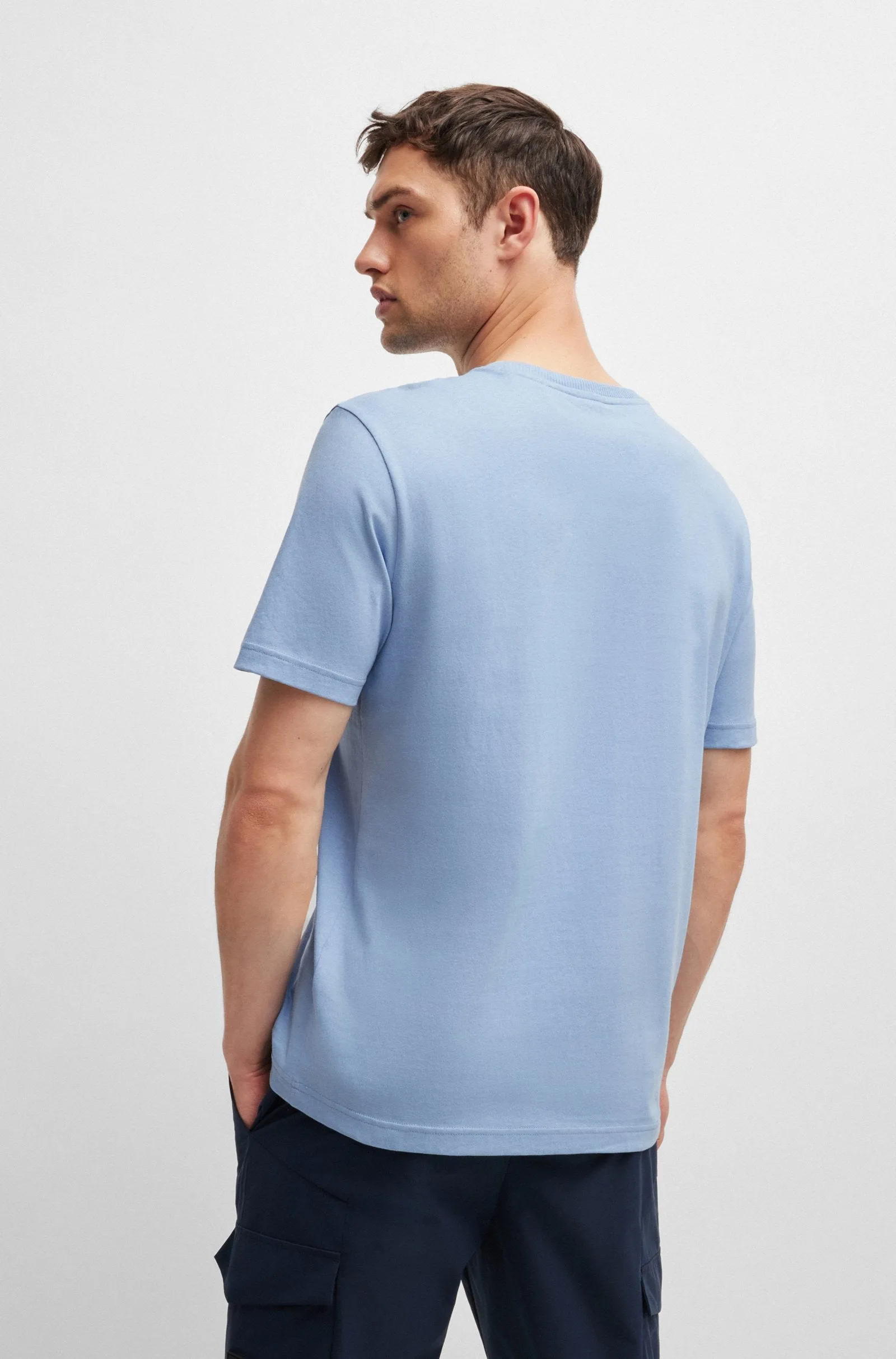 BOSS T-Shirts Regular Fit in Cotton - TEE 4 10247529 01-50519350