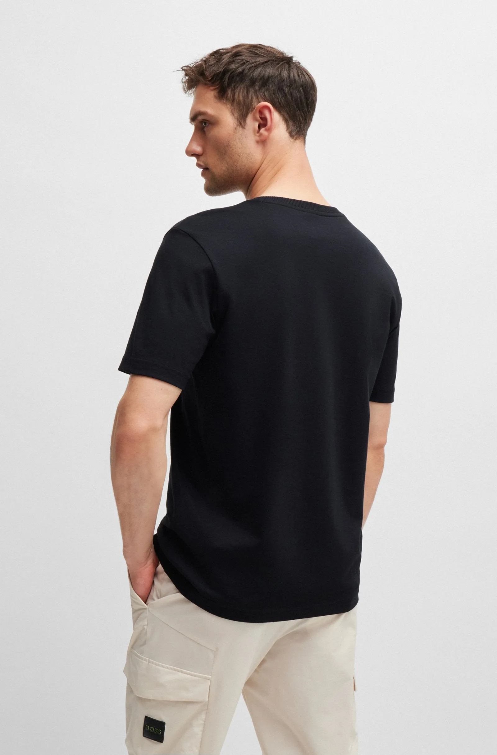 BOSS T-Shirts Regular Fit in Cotton - TEE 4 10247529 01-50519350