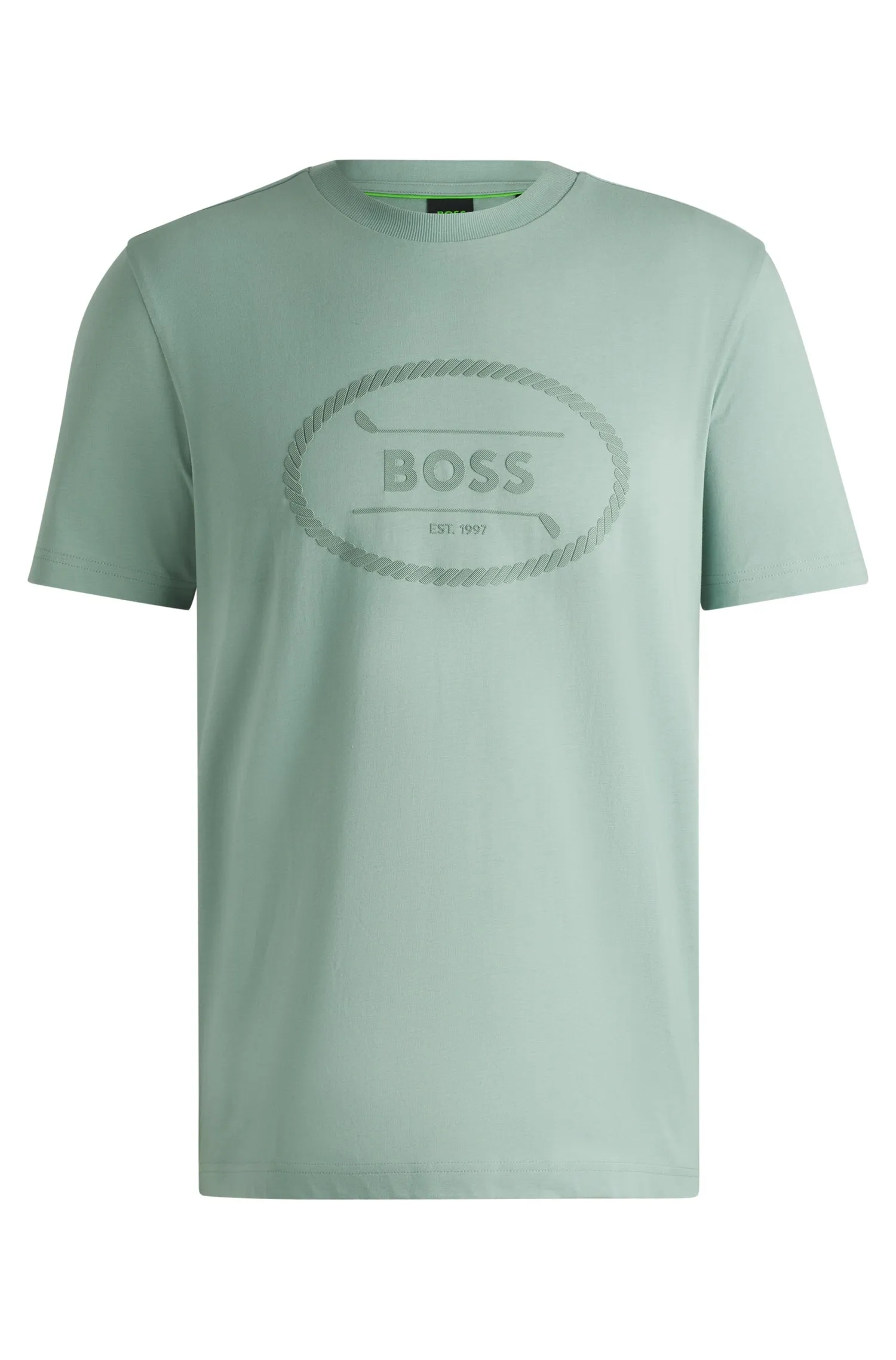 BOSS T-Shirts Regular Fit in Cotton - TEE LOGO HERITAGE 10269604 01-50537825