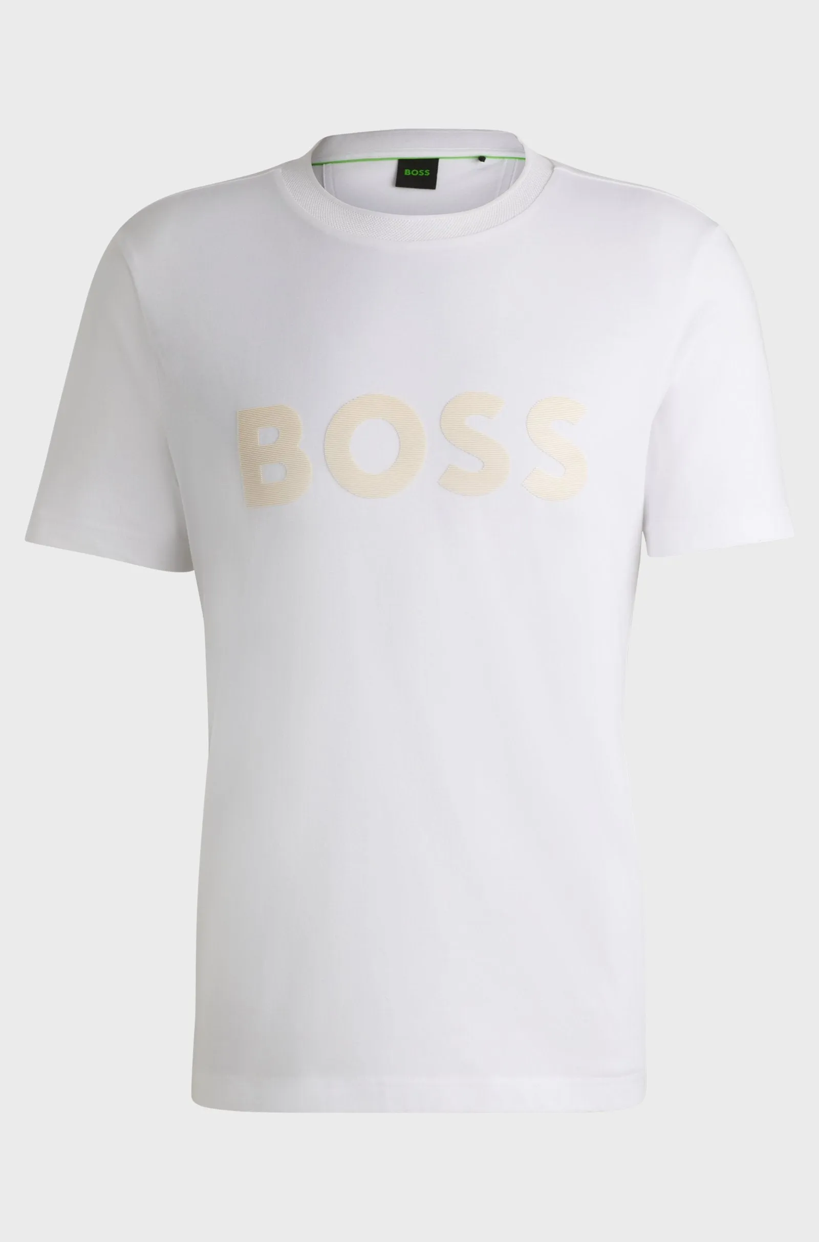BOSS T-Shirts Regular Fit in Cotton - TEE MIRROR 2 10236129 01-50525087