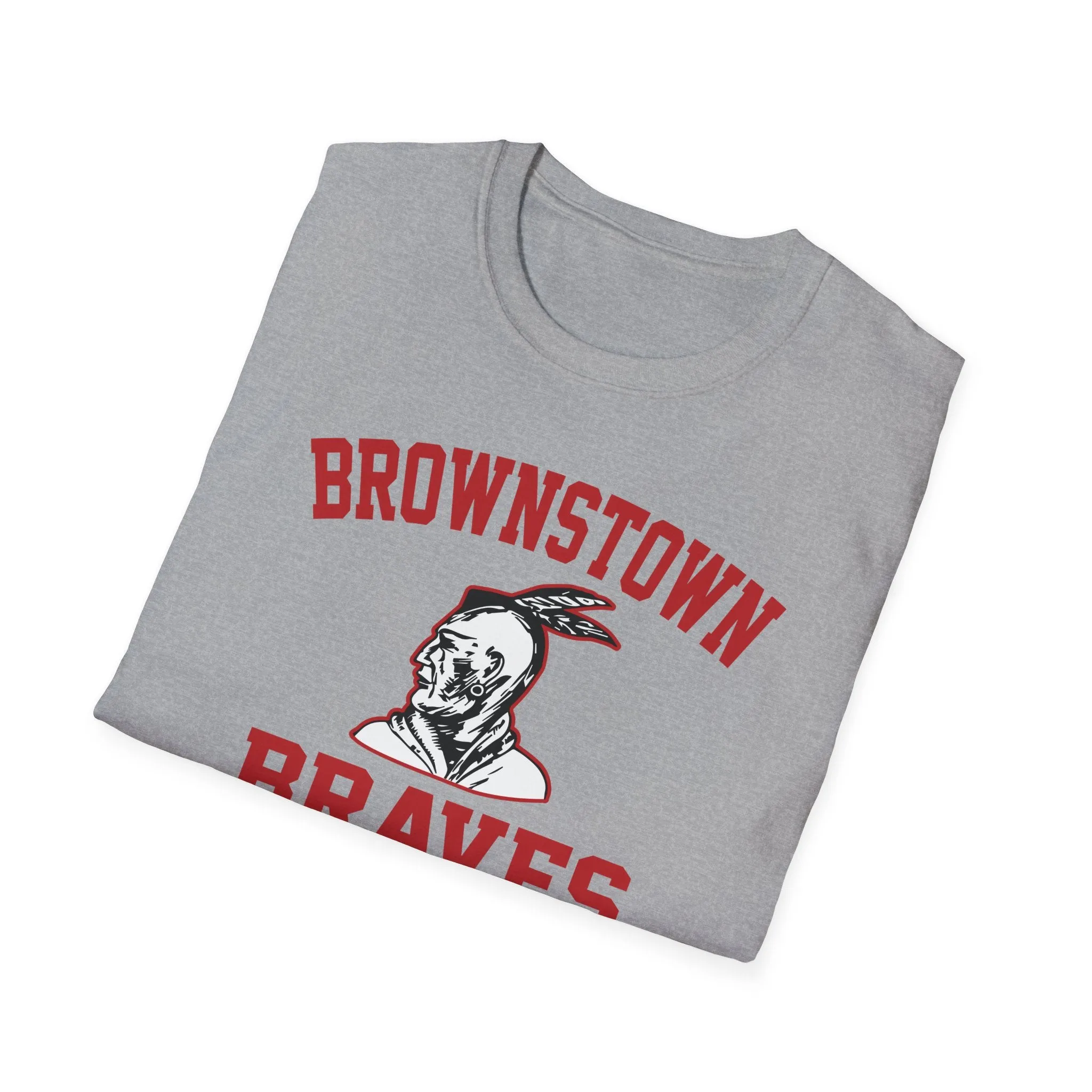 Brownstown Braves Unisex Softstyle T-Shirt