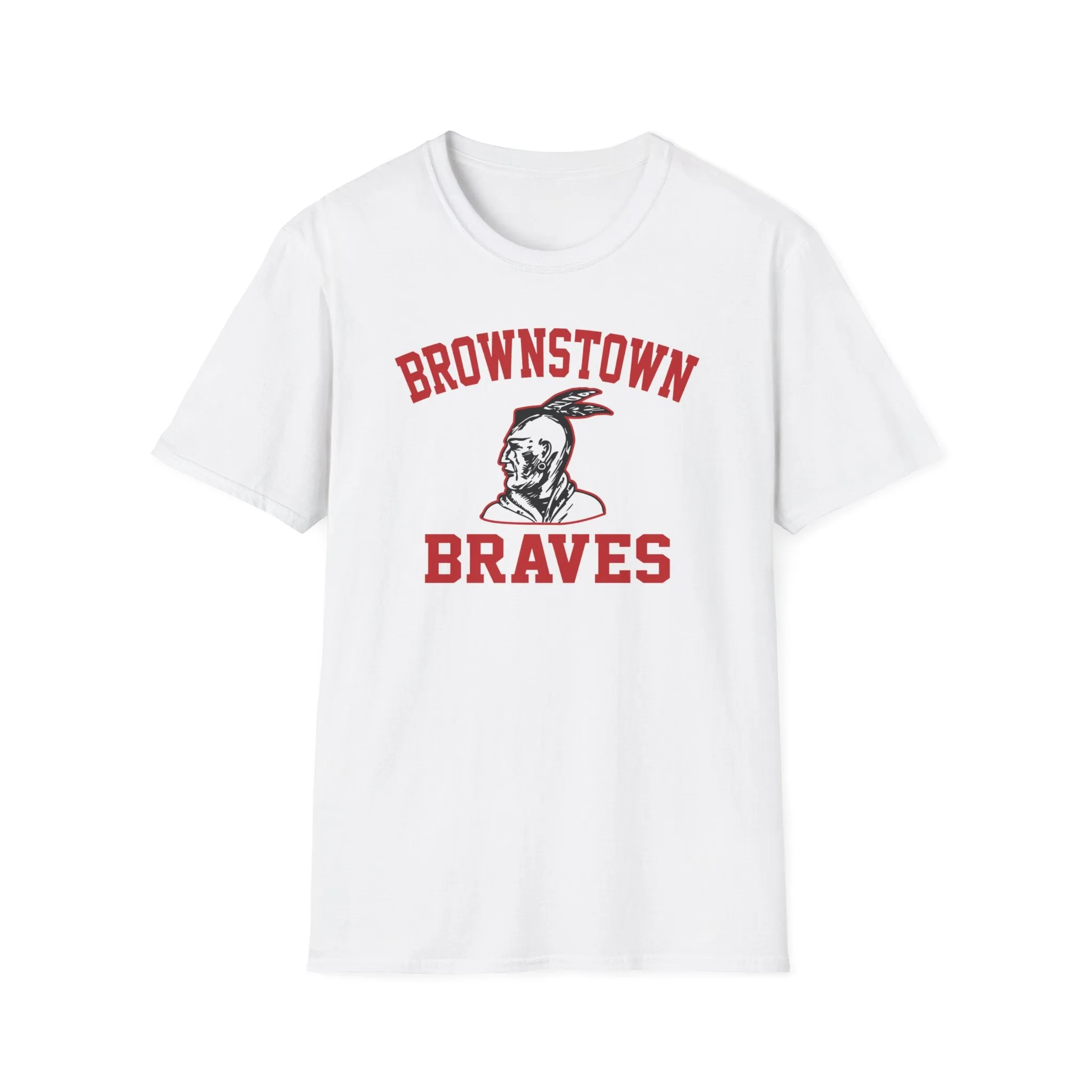 Brownstown Braves Unisex Softstyle T-Shirt
