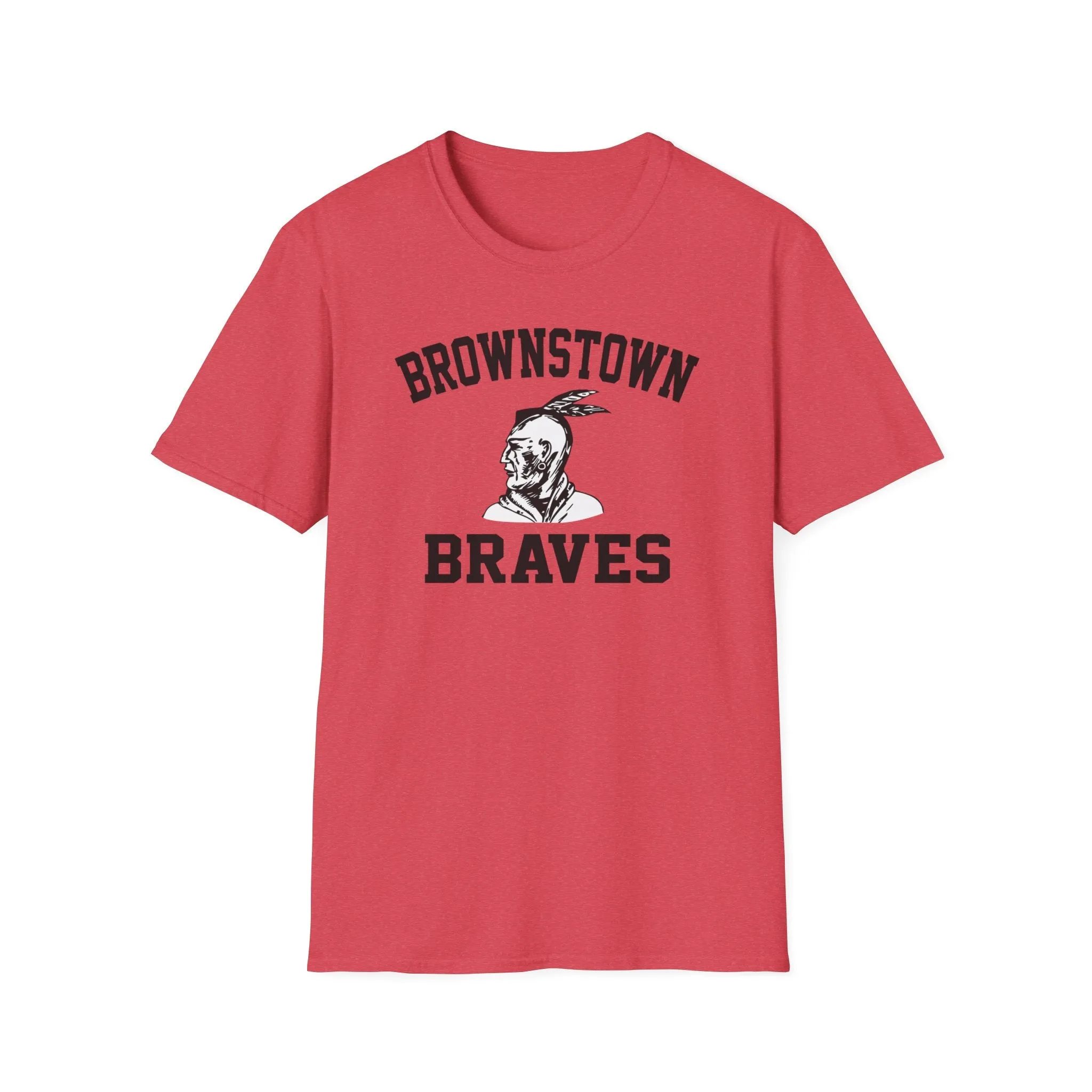 Brownstown Braves Unisex Softstyle T-Shirt