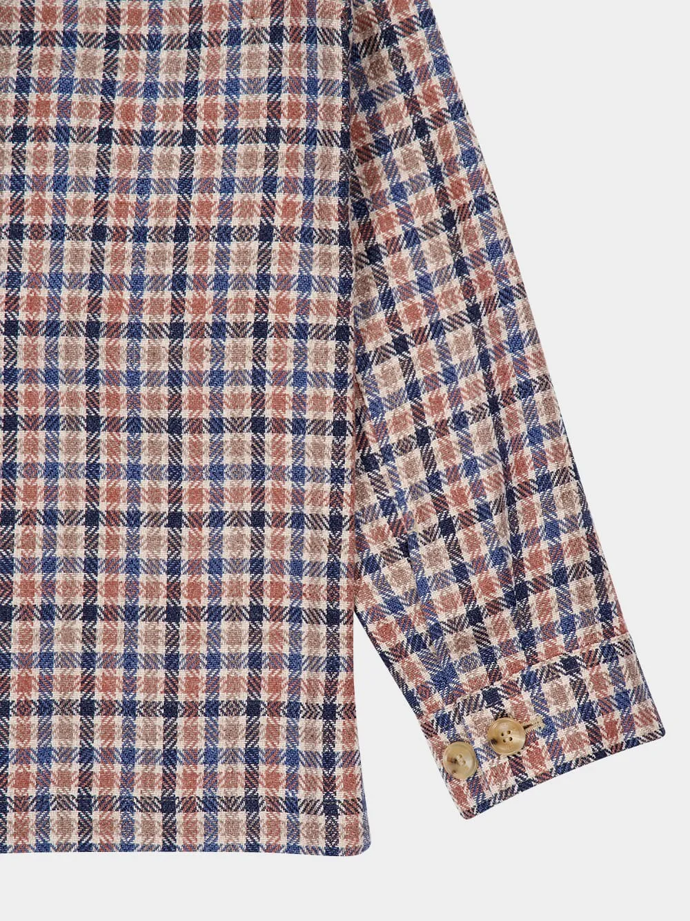 Buttoned Overshirt with Pockets
