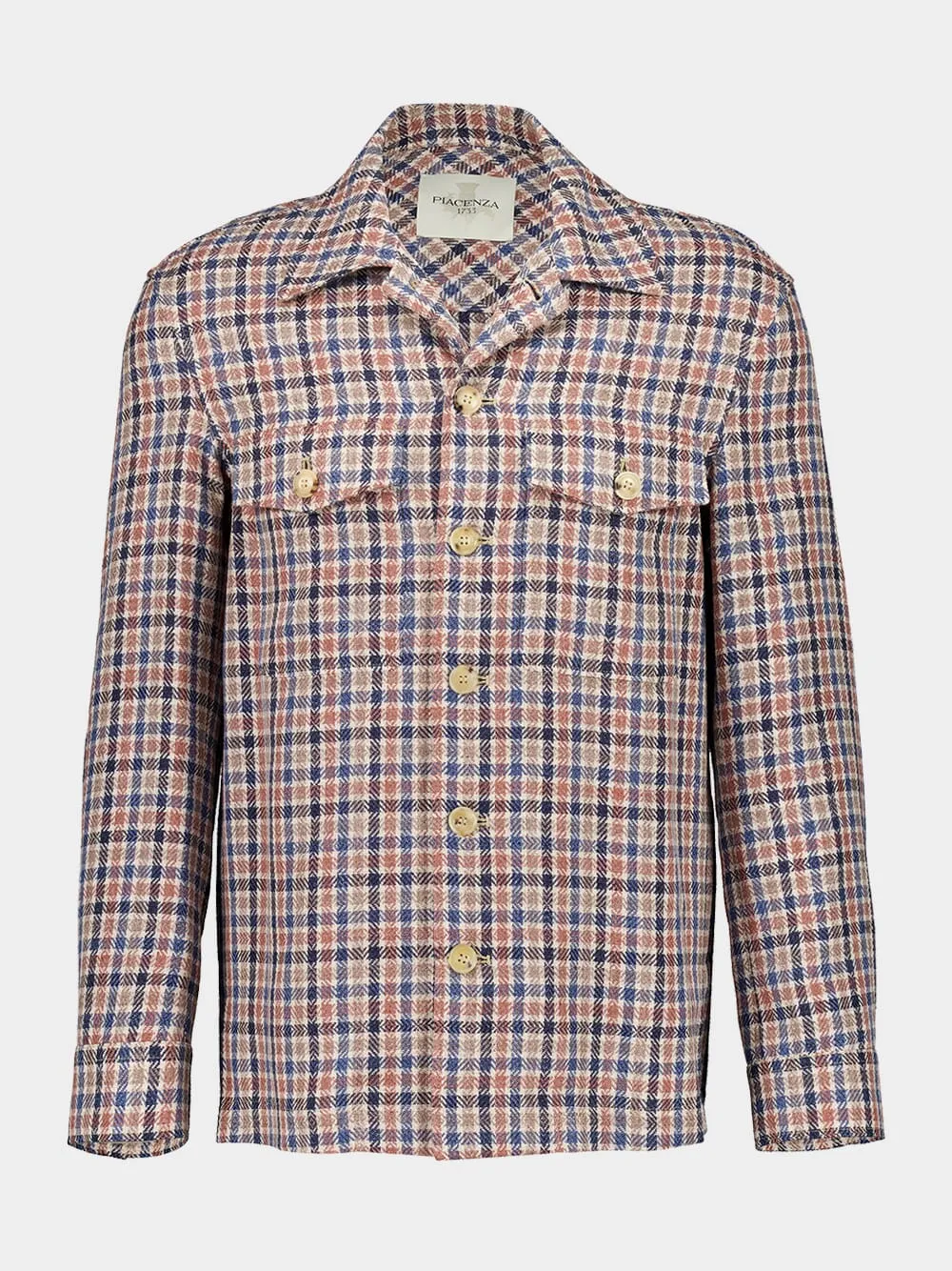 Buttoned Overshirt with Pockets