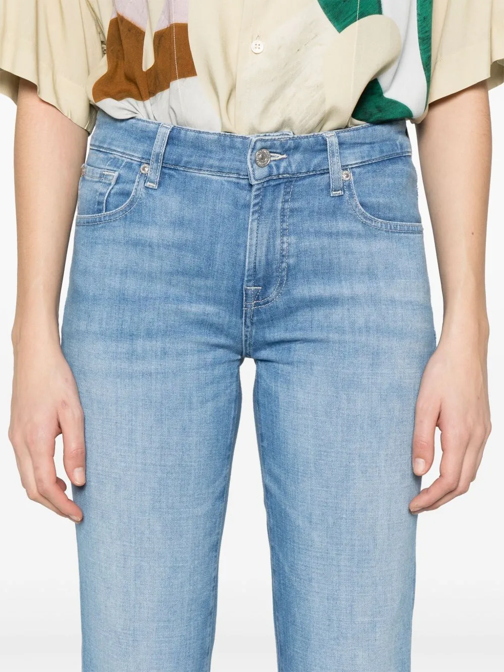 Calie straighnt cropped jeans