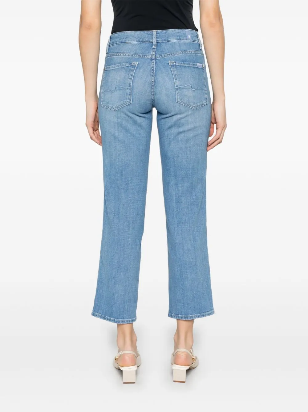 Calie straighnt cropped jeans