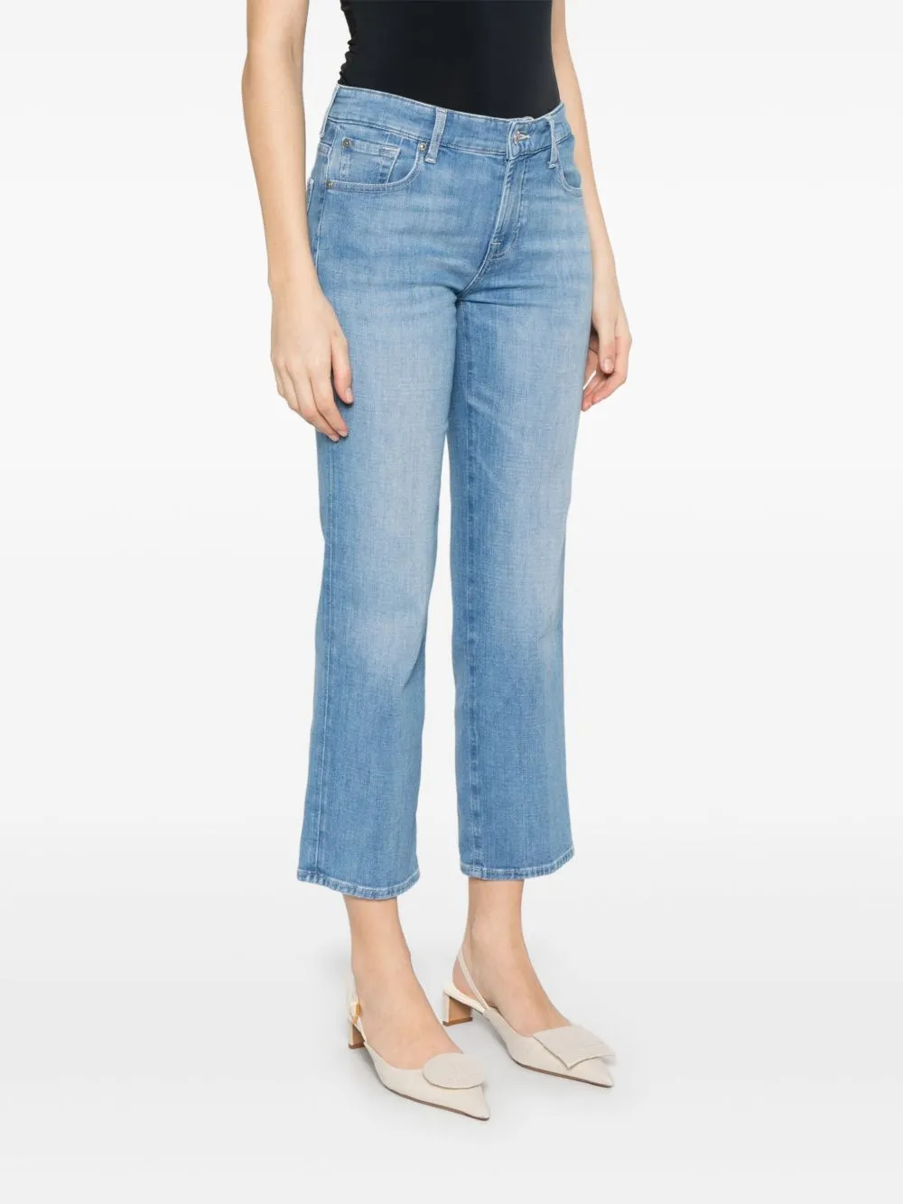 Calie straighnt cropped jeans