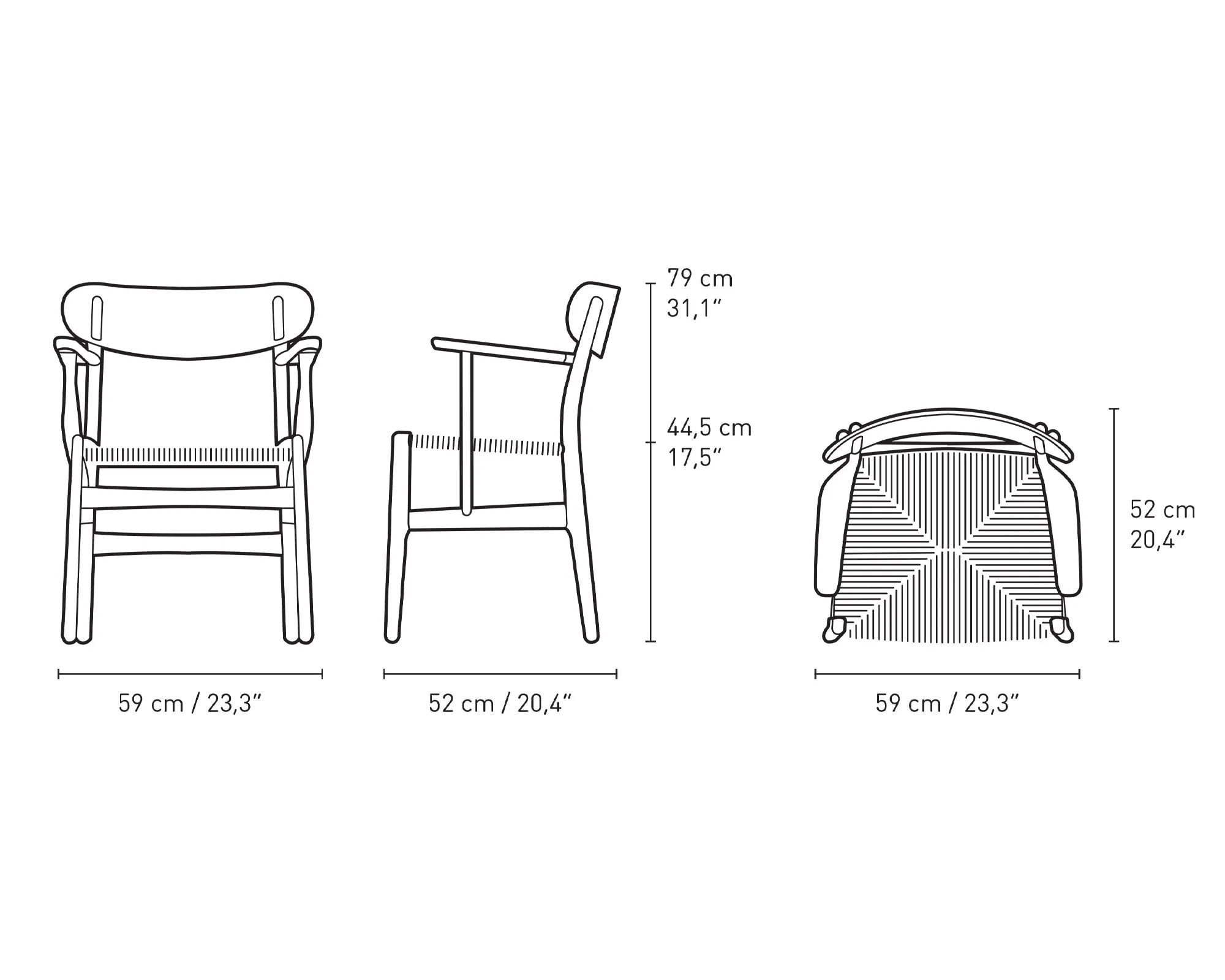 CH26 Dining Chair