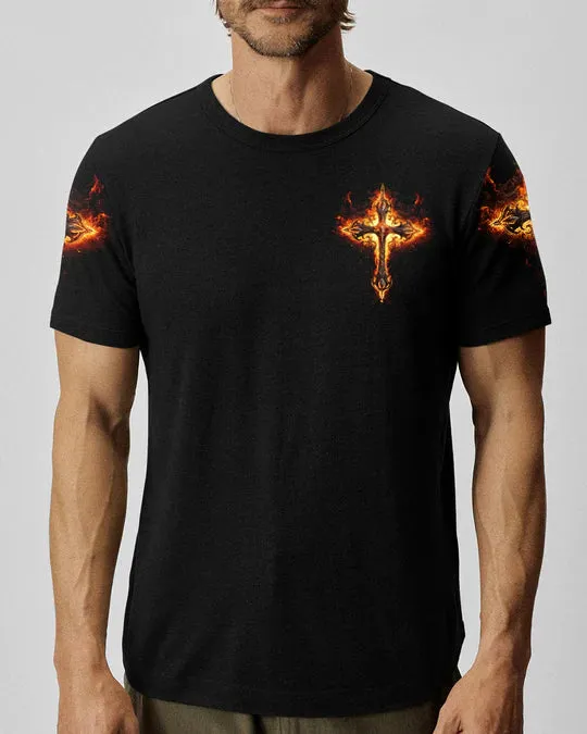 Christianartbag 3D T-Shirt For Men, God So Loved The World Men's All Over Print Shirt, Christian T-Shirt, Christian 3D T-Shirt, Unisex T-Shirt.