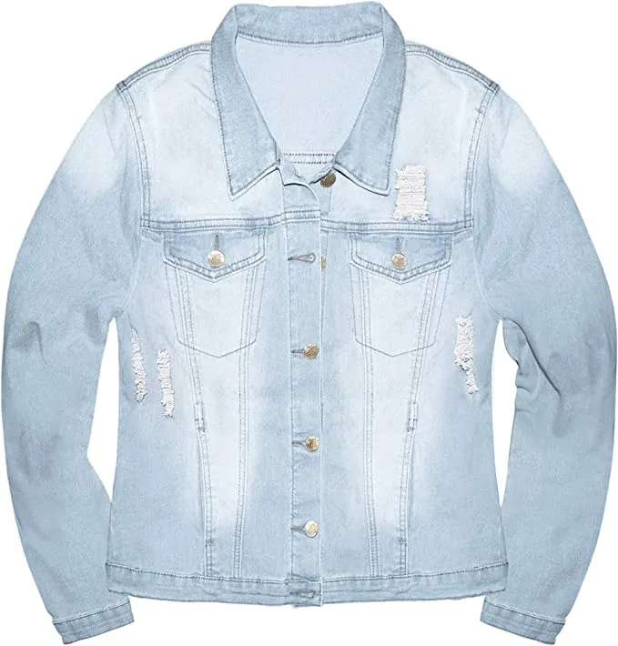 classic 4 Pockets Denim Jacket