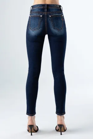 Classic Dark Wash Skinny Jeans