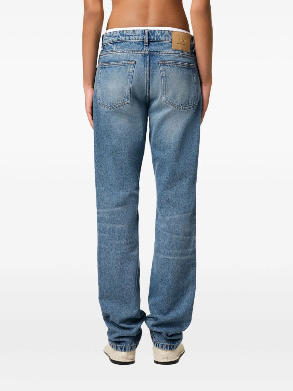 Classic fit denim jeans