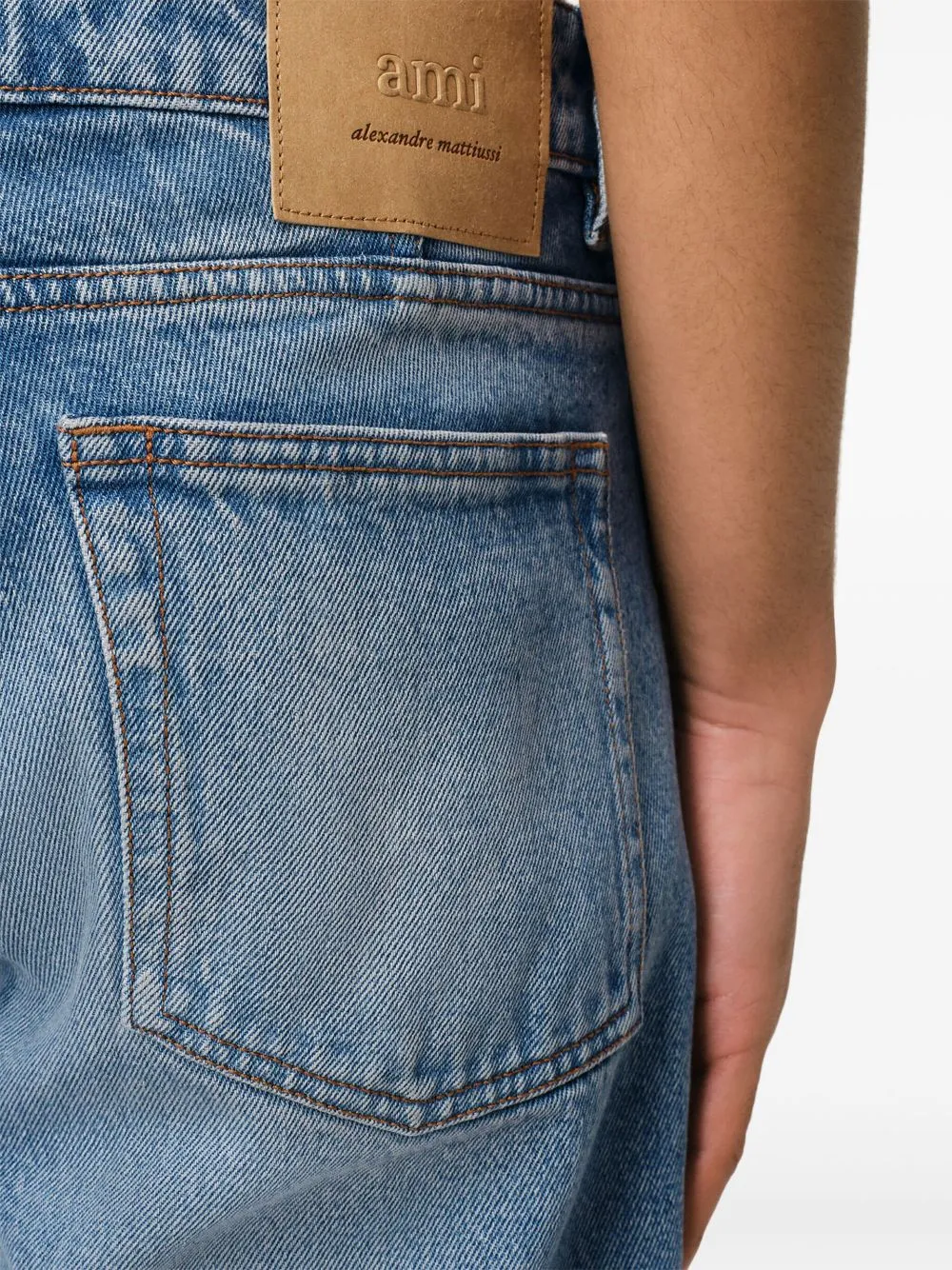 Classic fit denim jeans