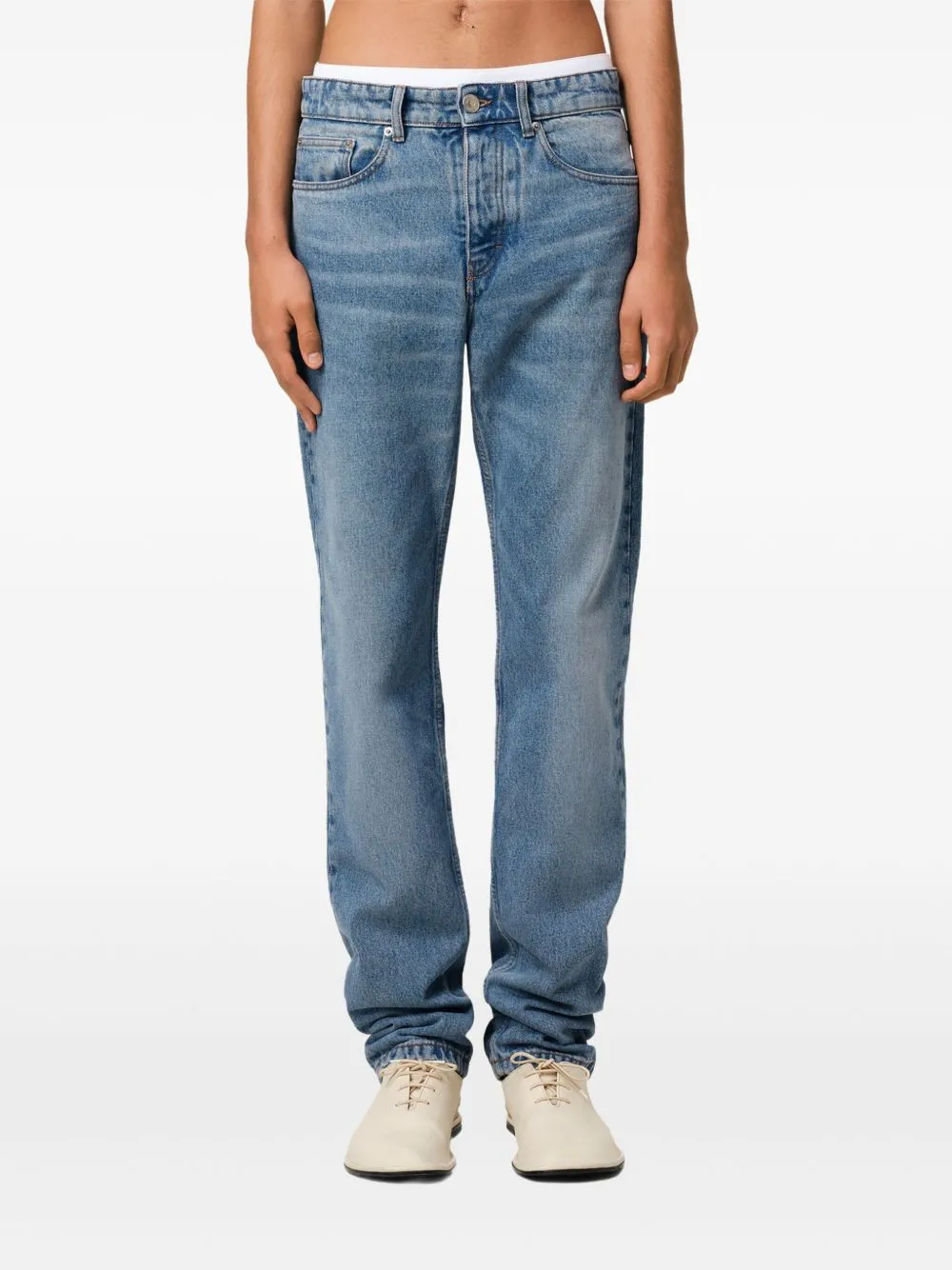 Classic fit denim jeans