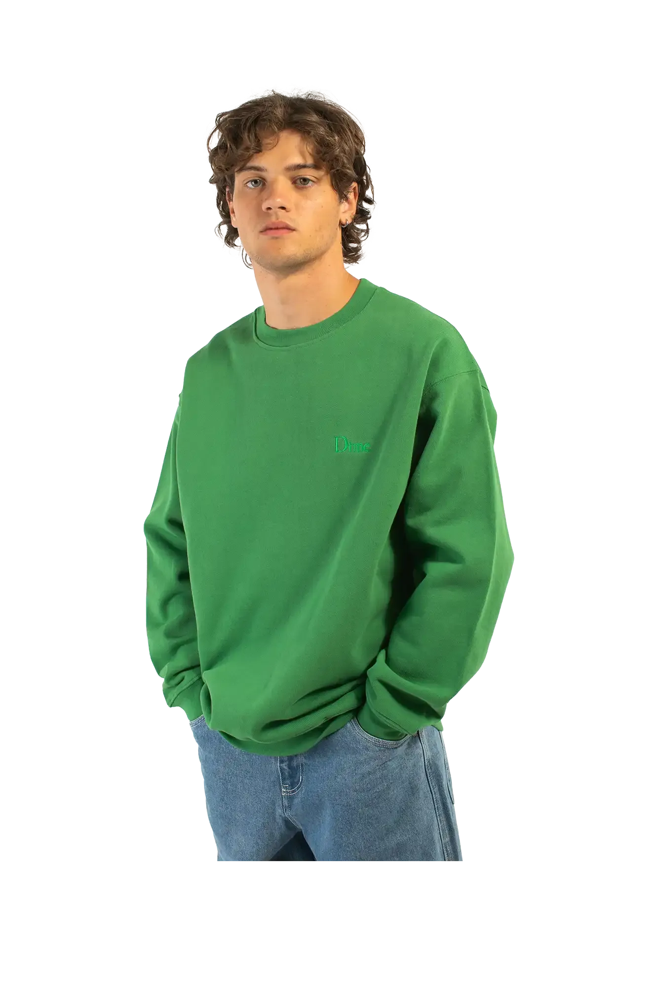 Classic Small Logo Crewneck Sweatshirt