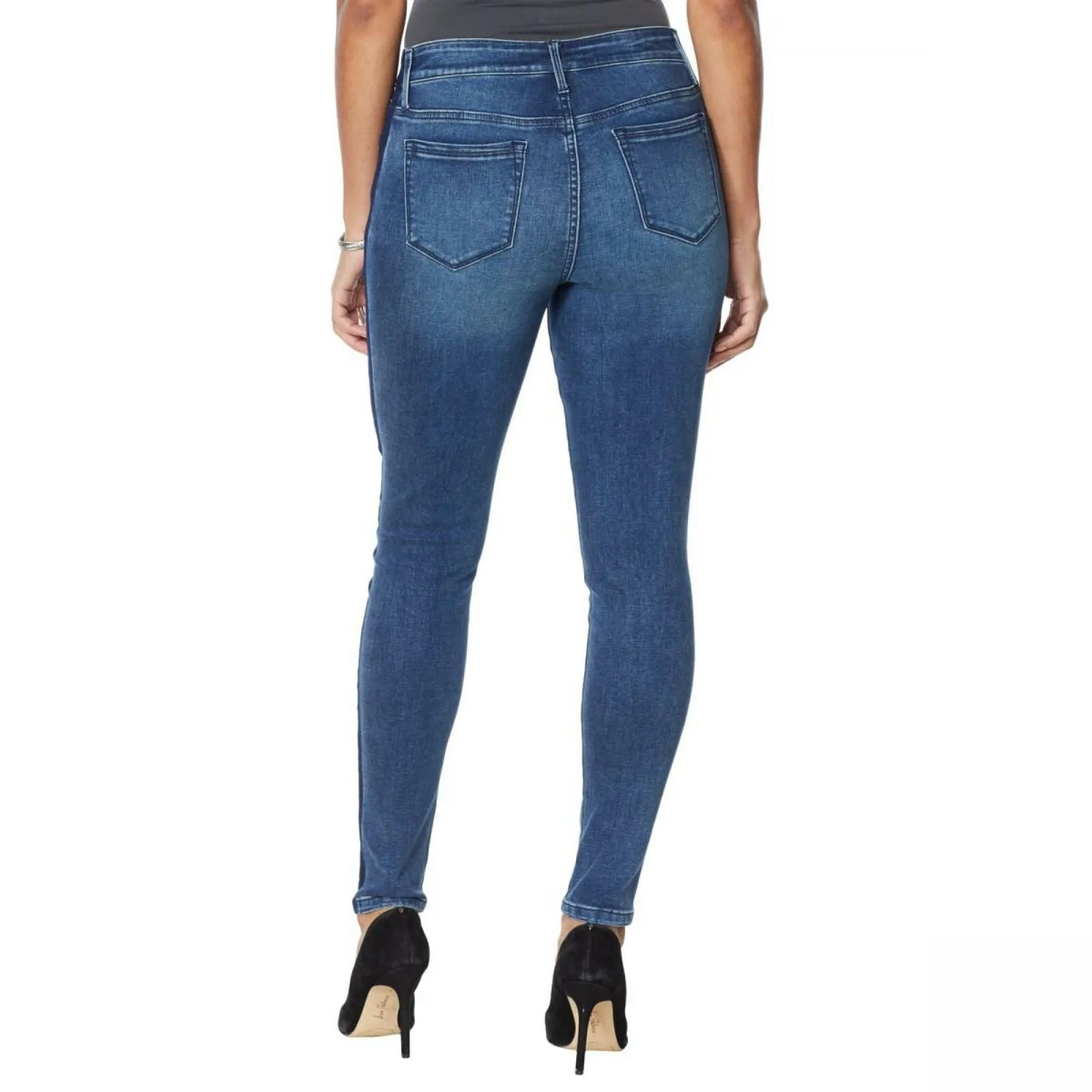 Colleen Lopez Women's Side Stripe Skinny Jeans