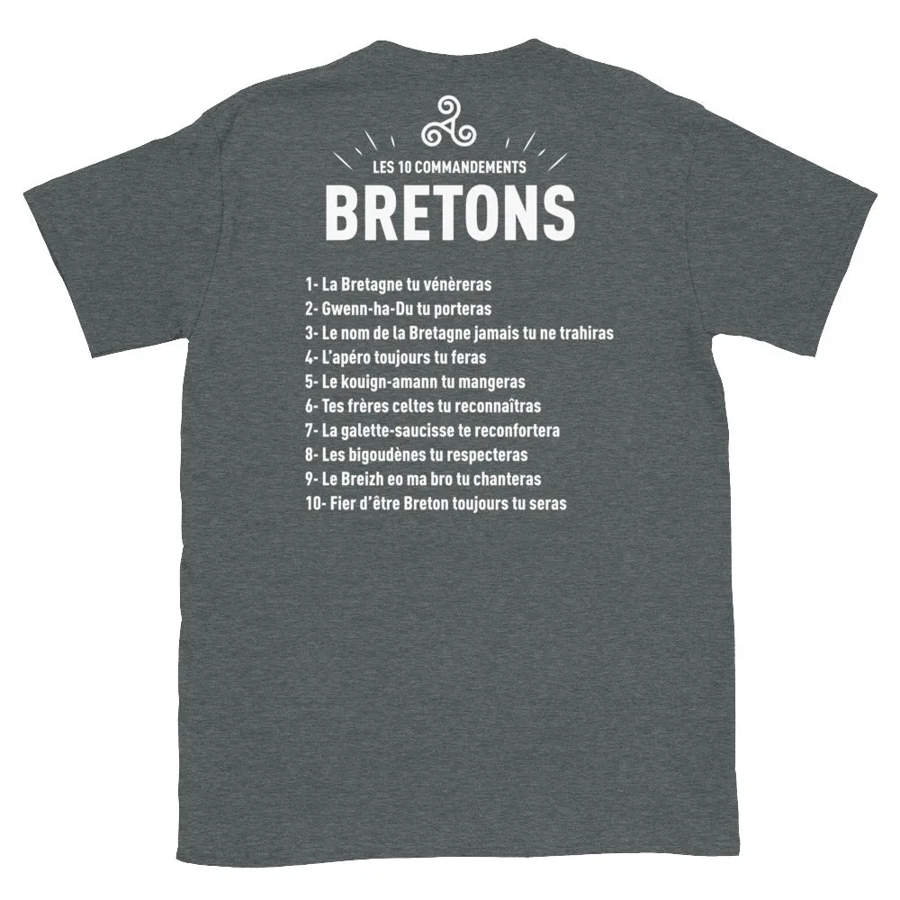 Commandements Bretons - T-shirts Unisexe Standard