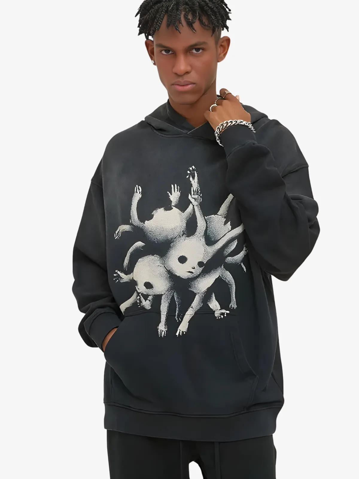CONFUSED MONSTER HOODIE