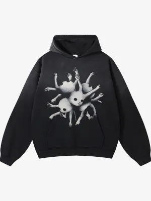 CONFUSED MONSTER HOODIE