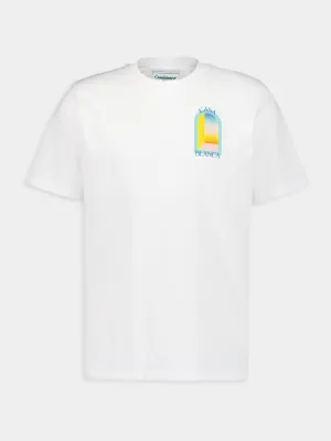 Cotton Printed L'Arc T-Shirt
