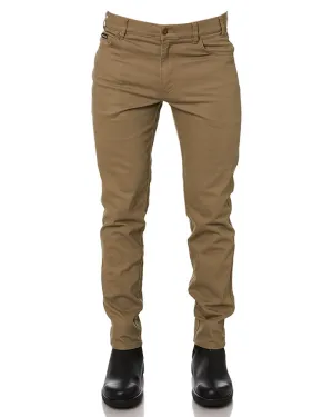 Cotton Stretch Jeans - Wheat