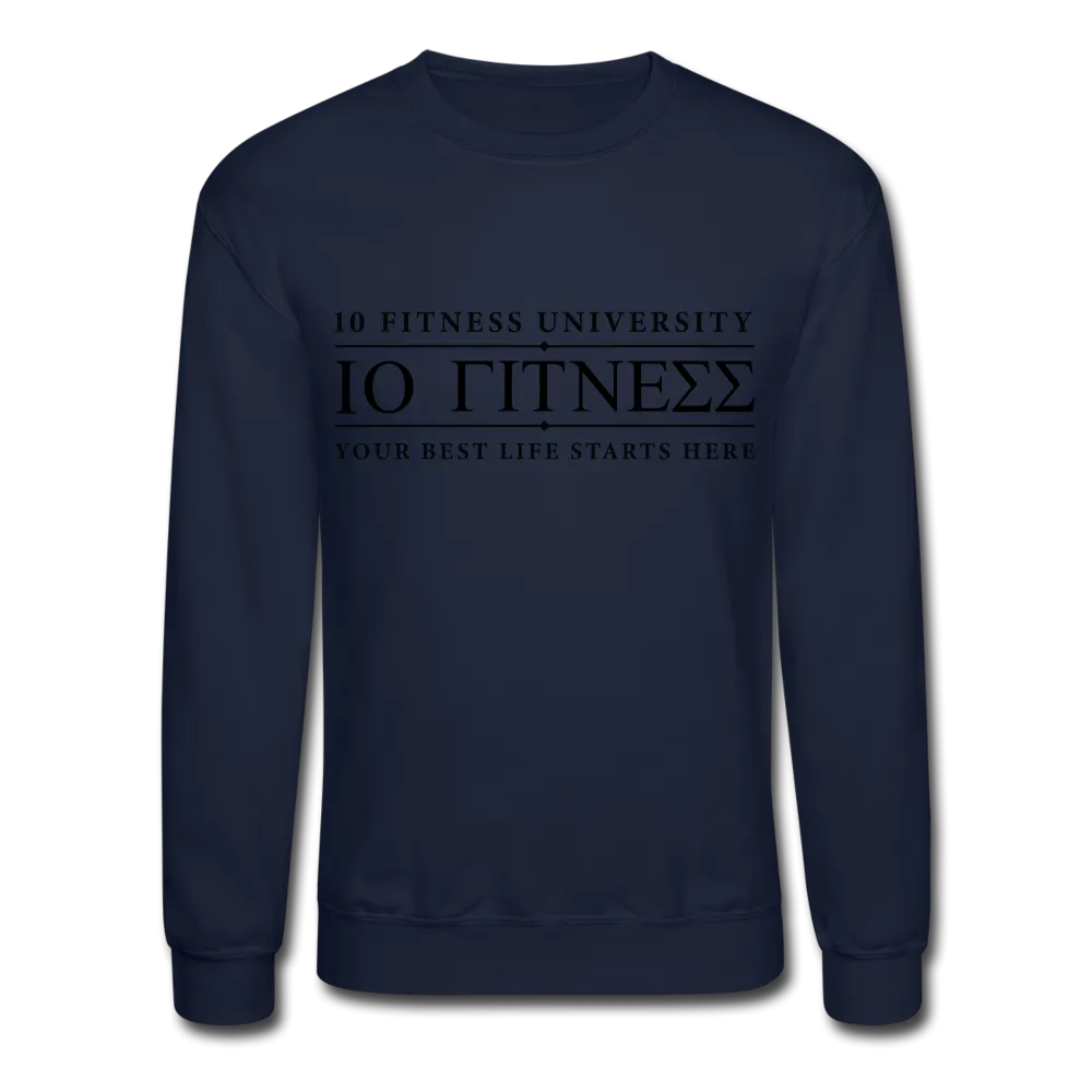 Crewneck Sweatshirt 10 Trainer Blk Ltr