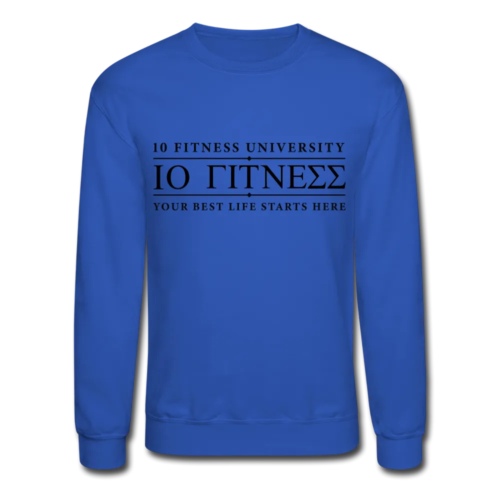 Crewneck Sweatshirt 10 Trainer Blk Ltr