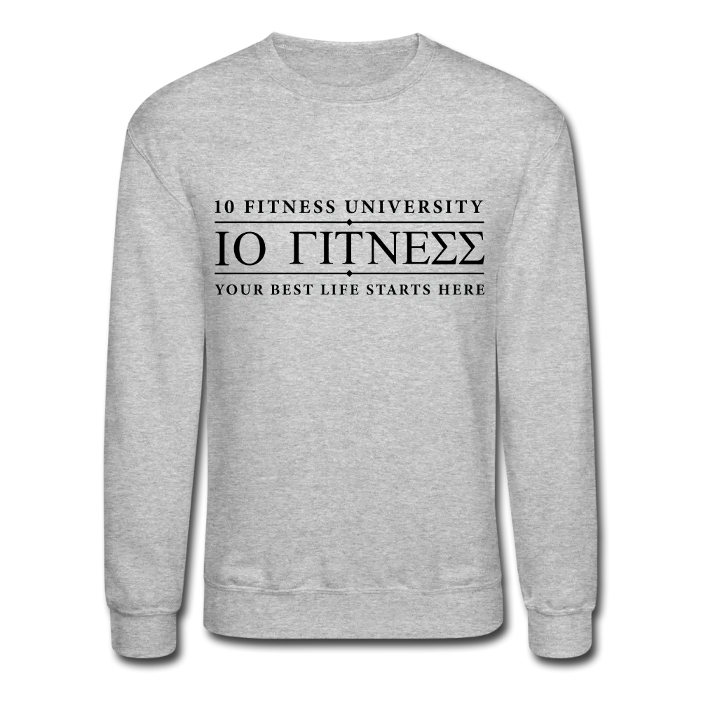 Crewneck Sweatshirt 10 Trainer Blk Ltr