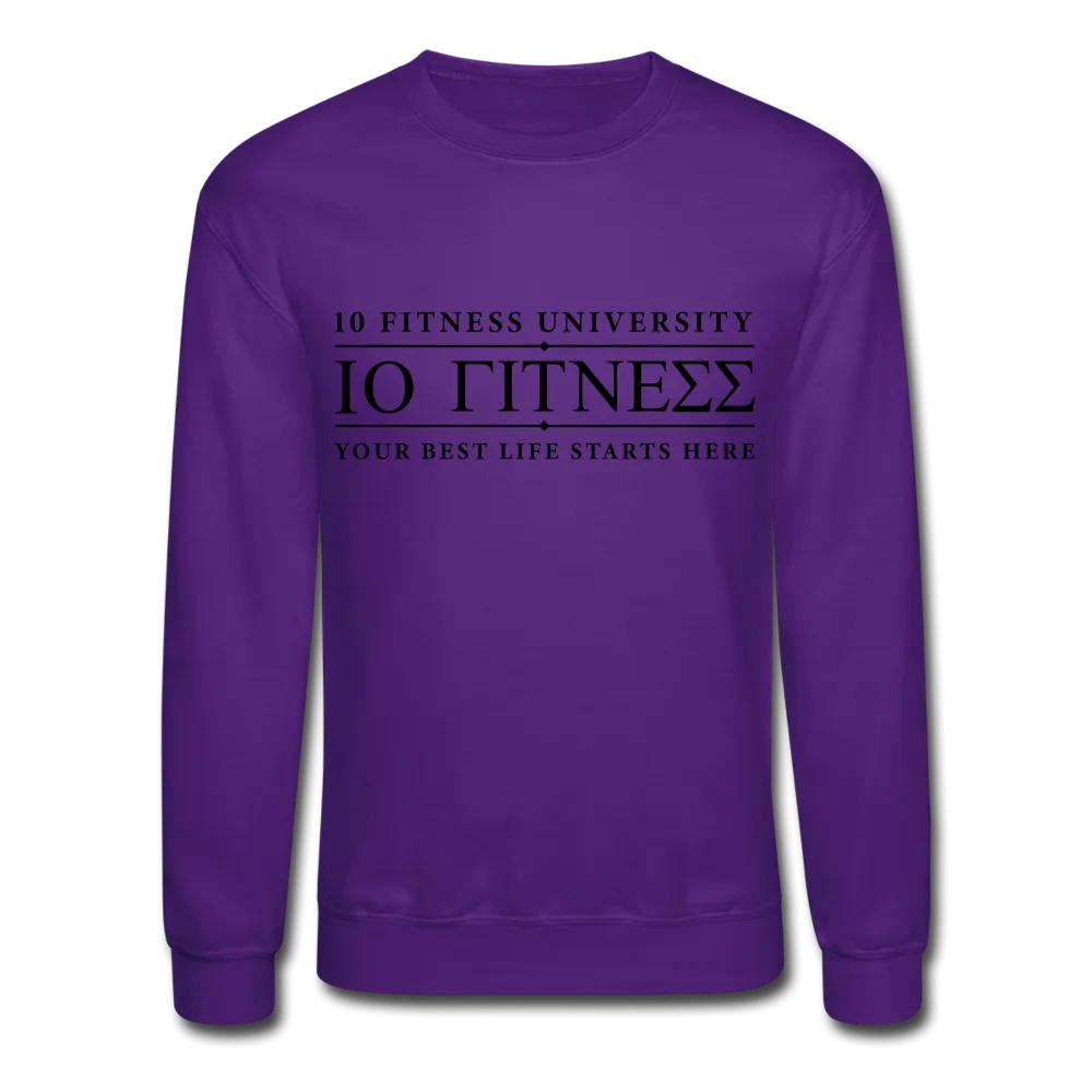 Crewneck Sweatshirt 10 Trainer Blk Ltr