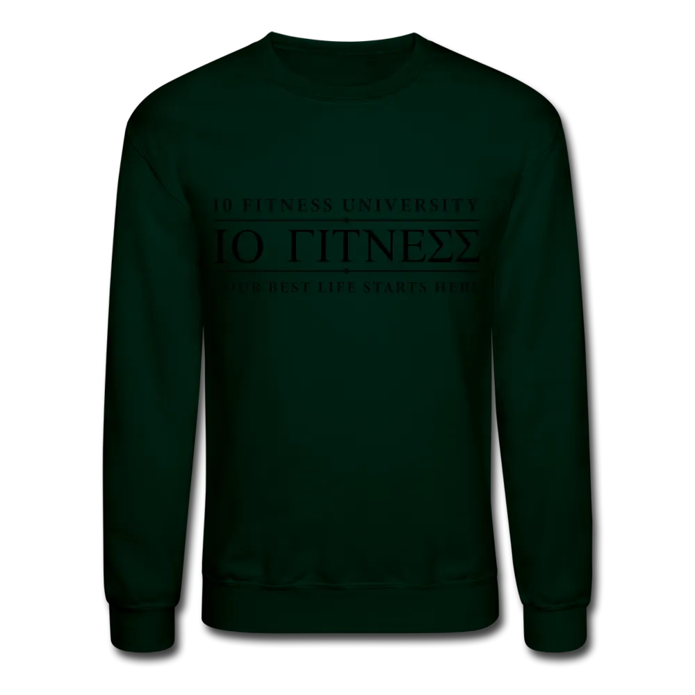 Crewneck Sweatshirt 10 Trainer Blk Ltr
