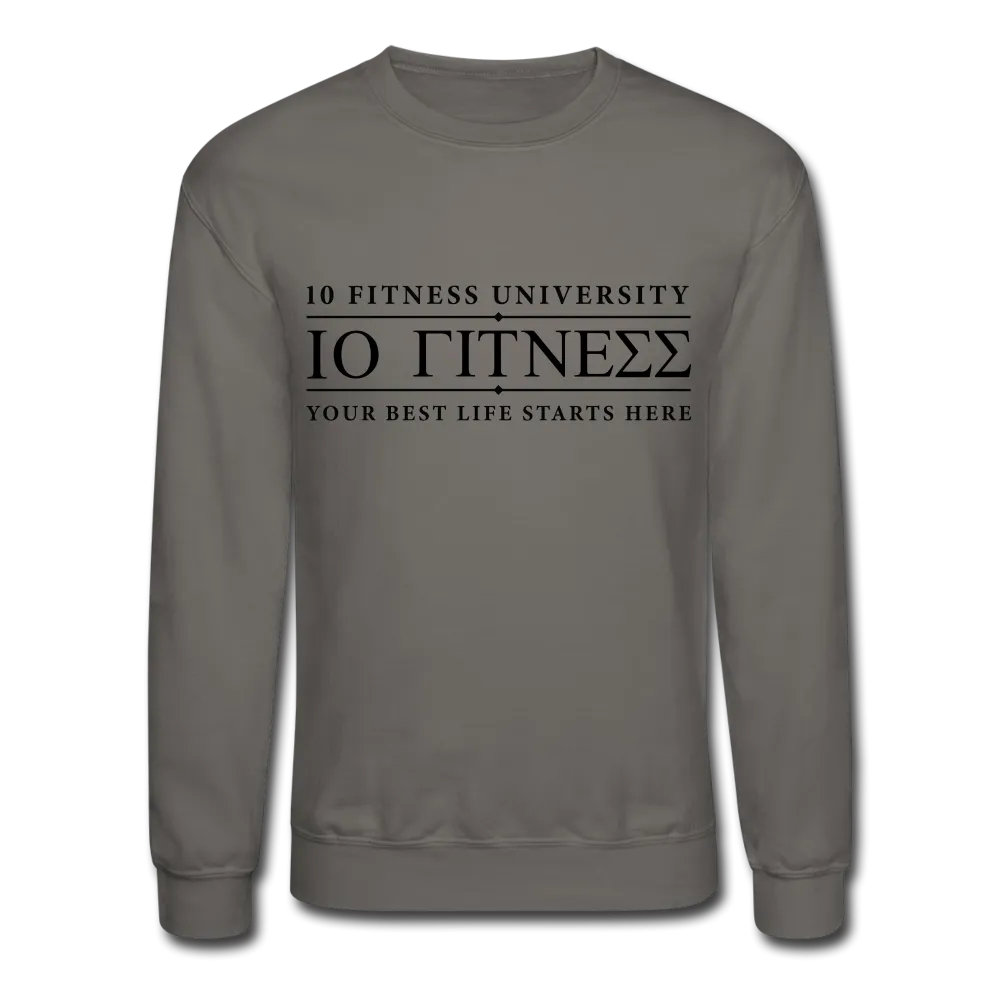 Crewneck Sweatshirt 10 Trainer Blk Ltr