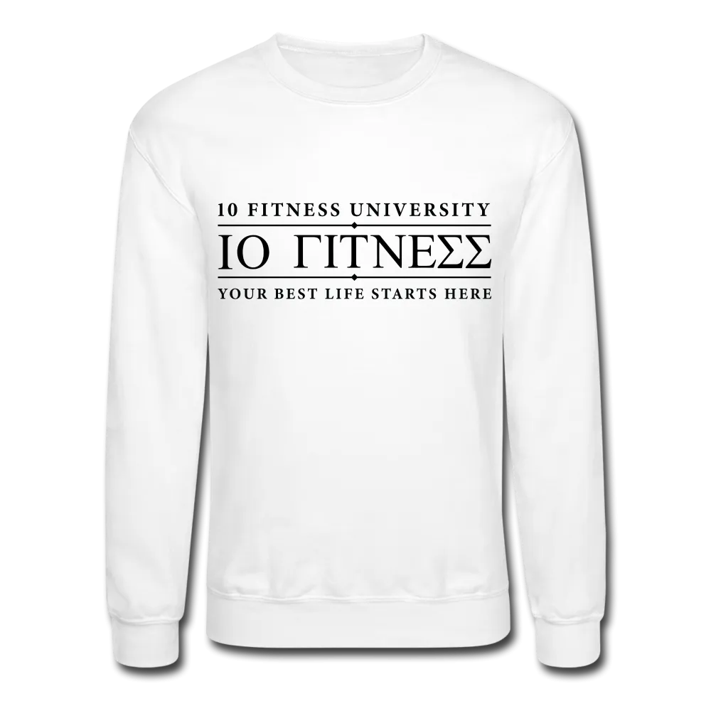 Crewneck Sweatshirt 10 Trainer Blk Ltr
