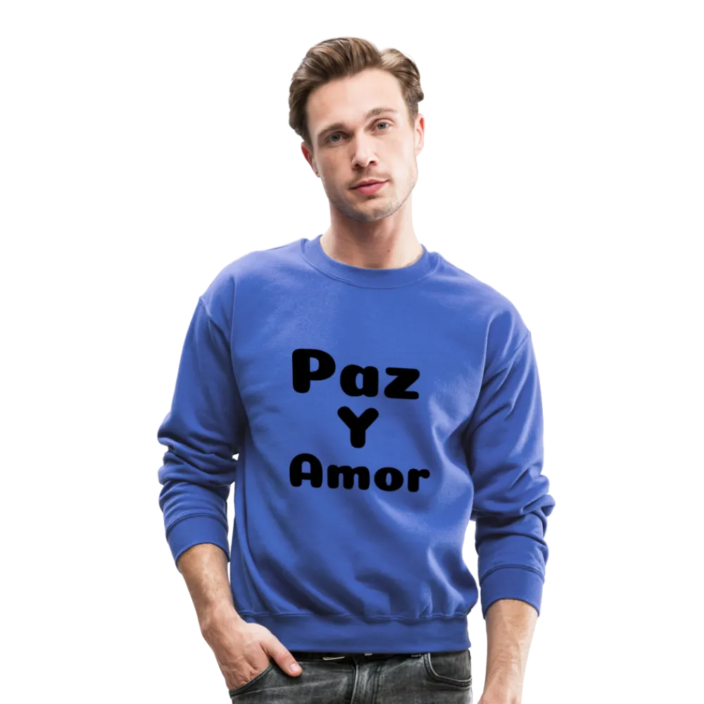 Crewneck Sweatshirt, positive message in Spanish