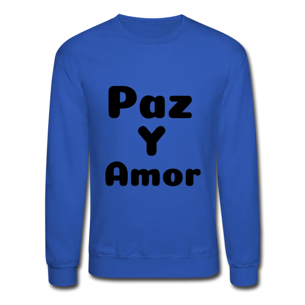 Crewneck Sweatshirt, positive message in Spanish