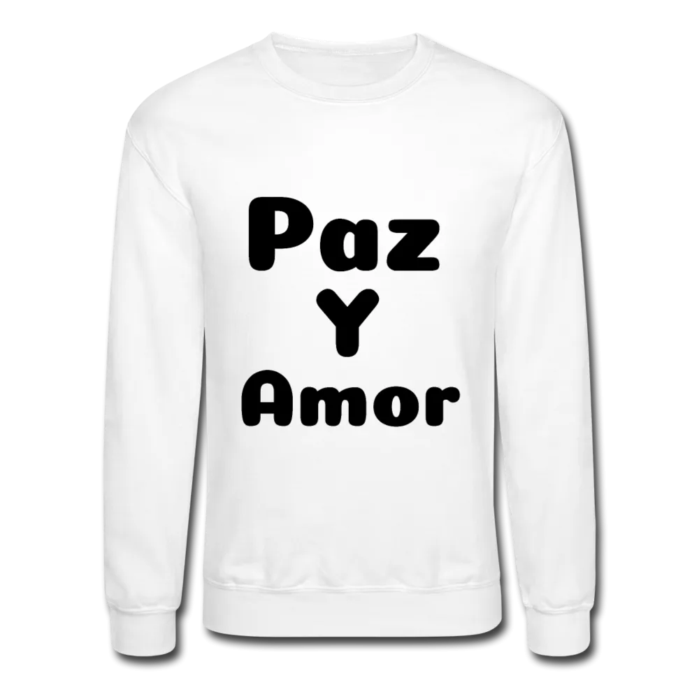 Crewneck Sweatshirt, positive message in Spanish