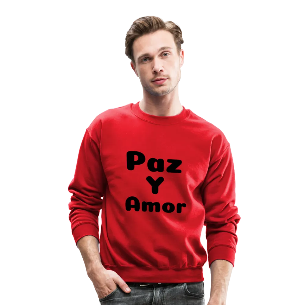 Crewneck Sweatshirt, positive message in Spanish