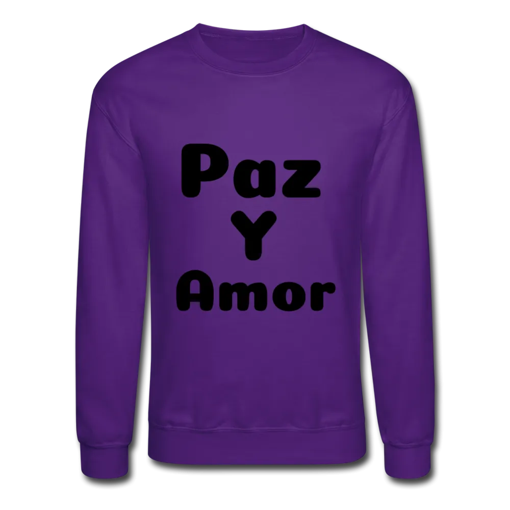 Crewneck Sweatshirt, positive message in Spanish