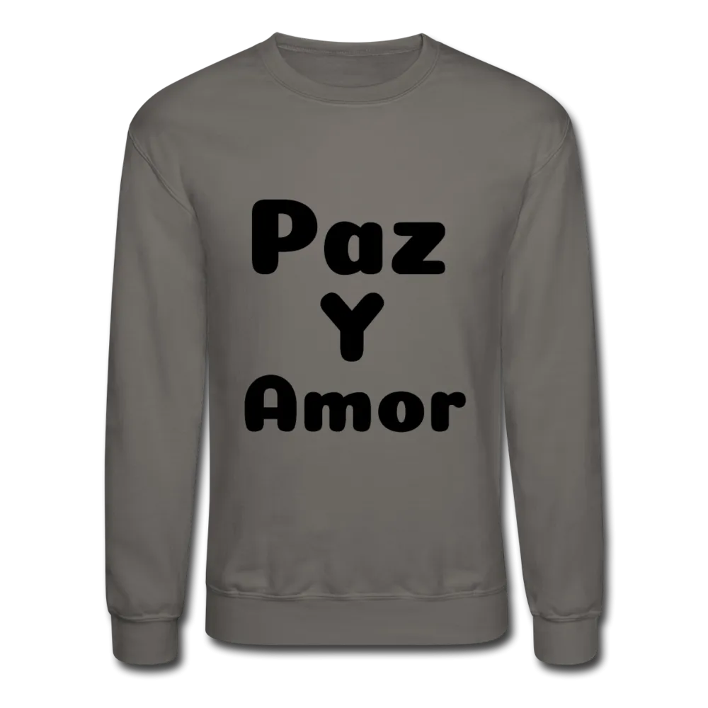 Crewneck Sweatshirt, positive message in Spanish