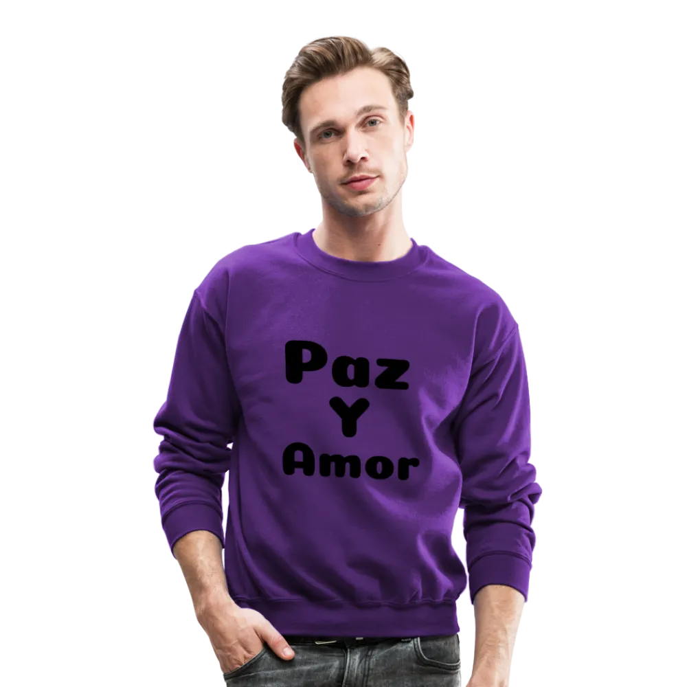 Crewneck Sweatshirt, positive message in Spanish