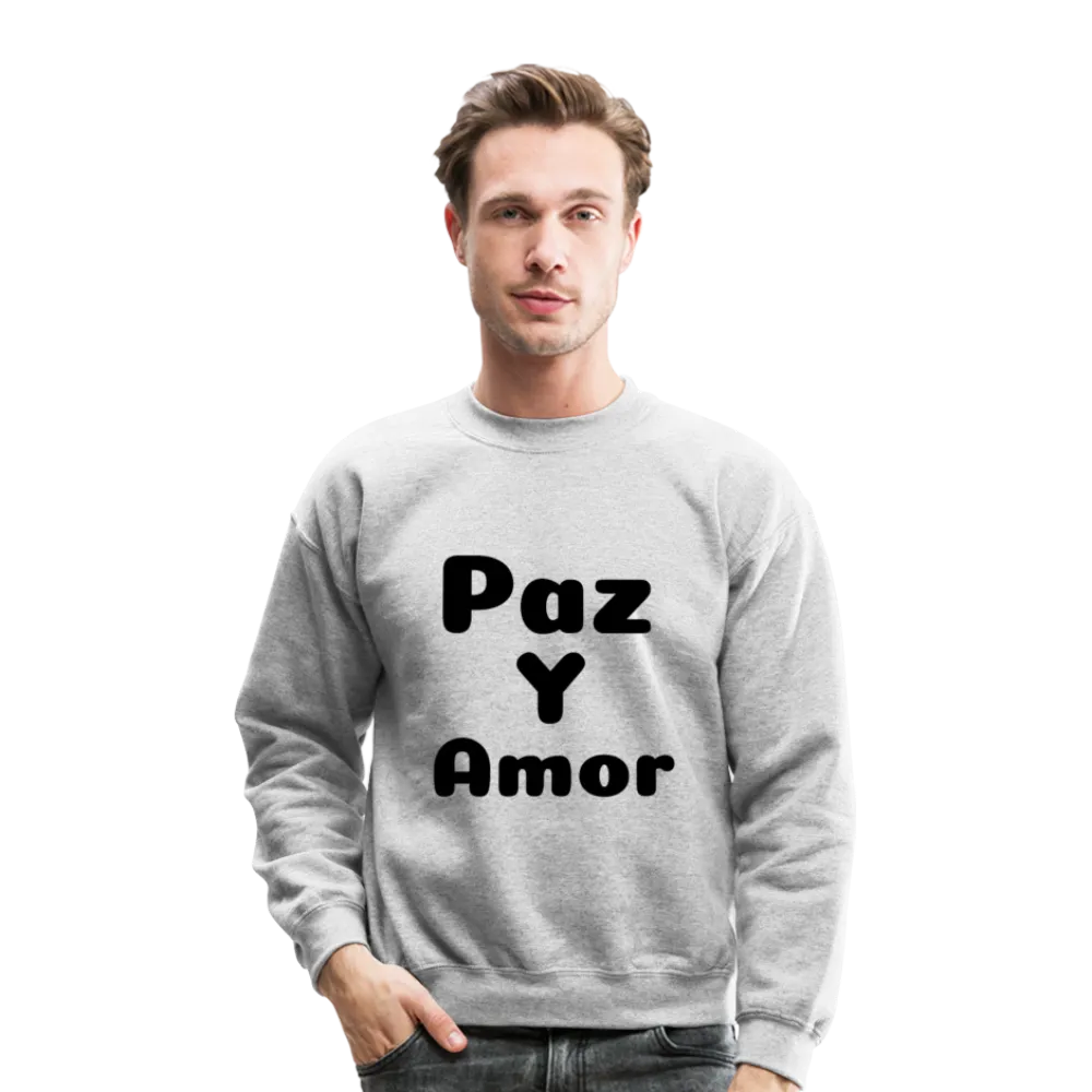 Crewneck Sweatshirt, positive message in Spanish