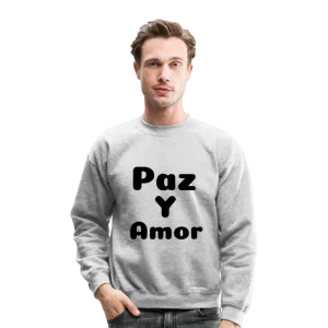 Crewneck Sweatshirt, positive message in Spanish