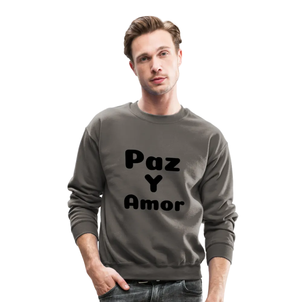 Crewneck Sweatshirt, positive message in Spanish