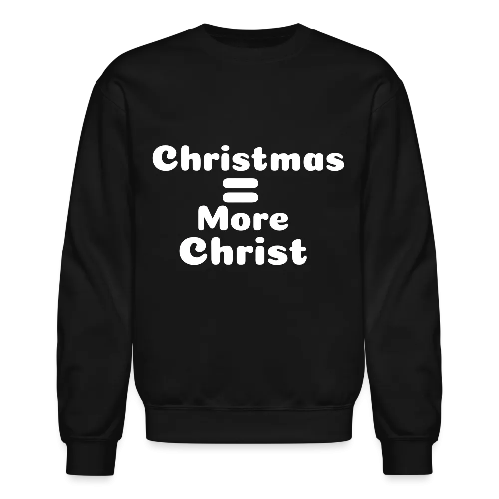 Crewneck Sweatshirt with a message of Christmas