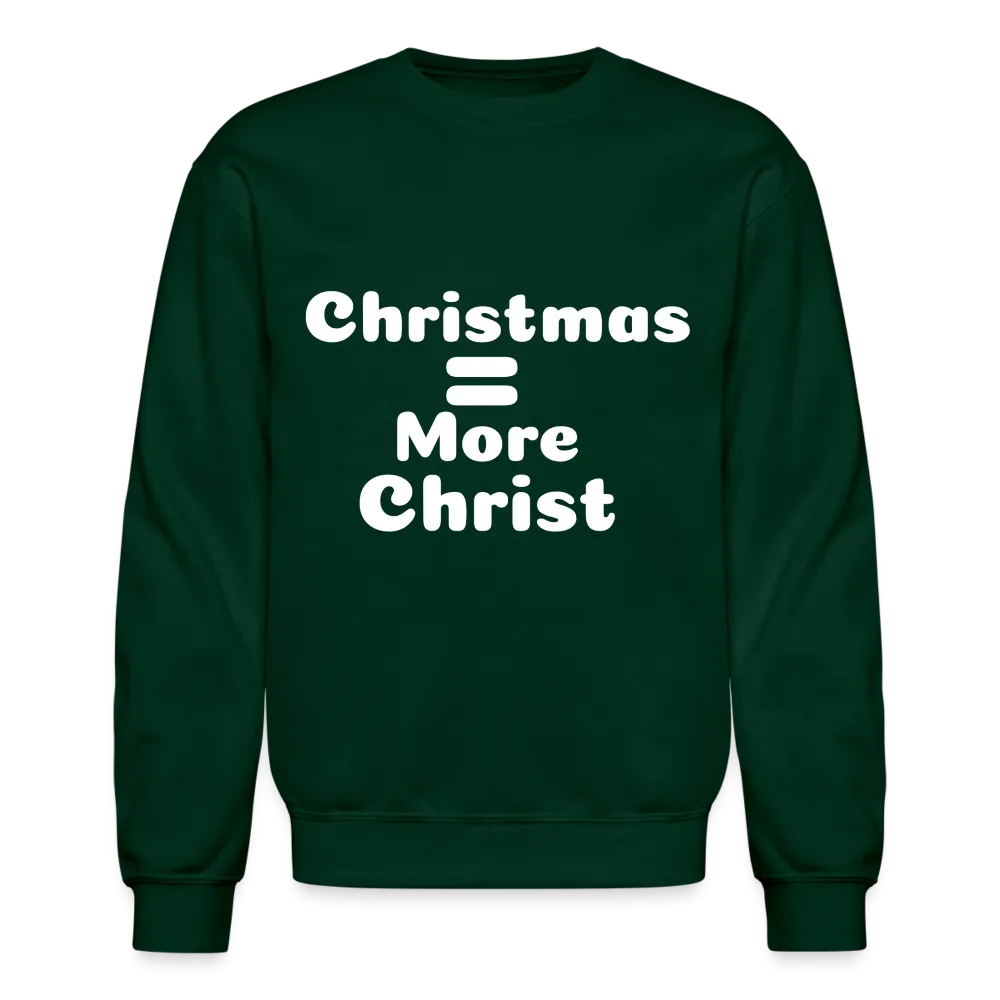 Crewneck Sweatshirt with a message of Christmas