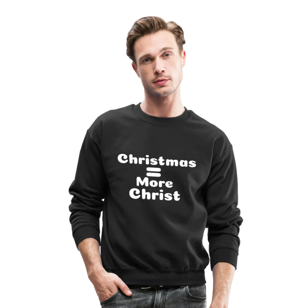 Crewneck Sweatshirt with a message of Christmas